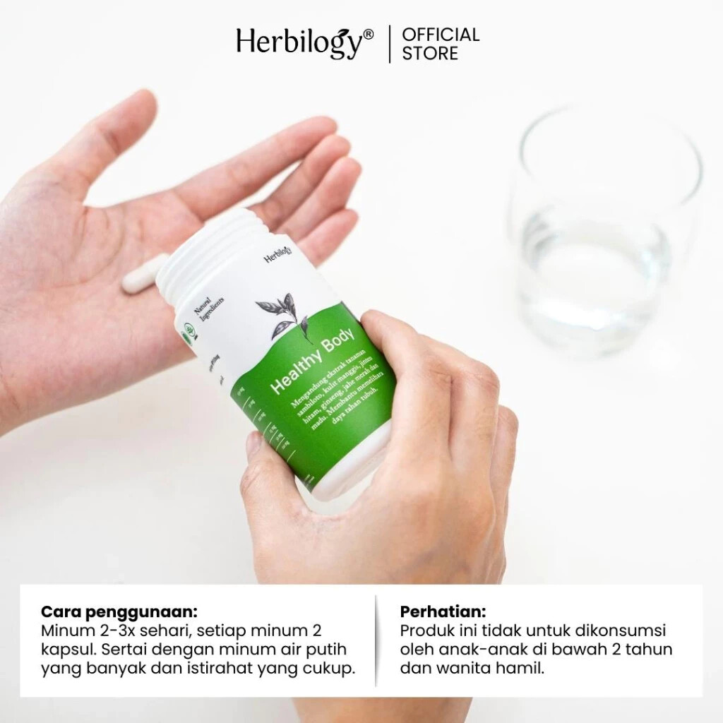Healthy Body 60 Caps Natural Organic Herbs Spices Fresh Pure Hygienic Premium