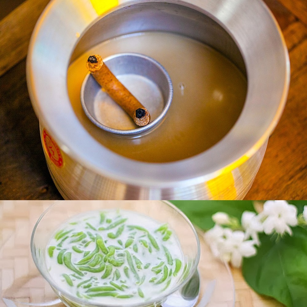 2x Thein-Oob Thai Scent Candles With Aroma Thai Desserts Coconut Milk Sweets 25g