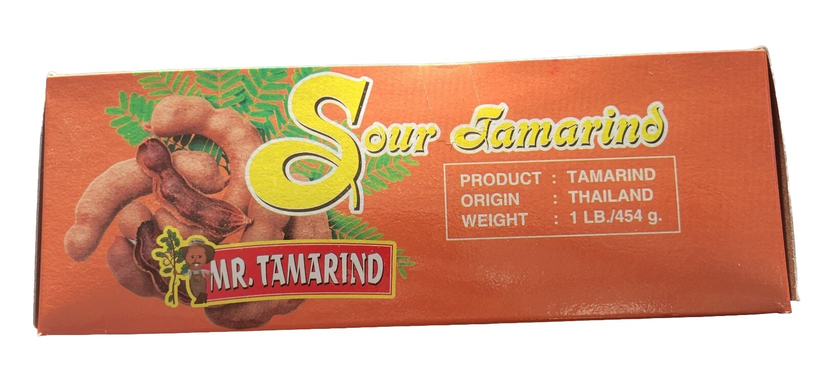 Sour Thai Tamarind 100% Natural Fresh & Premium Quality (1 lb – 454g)