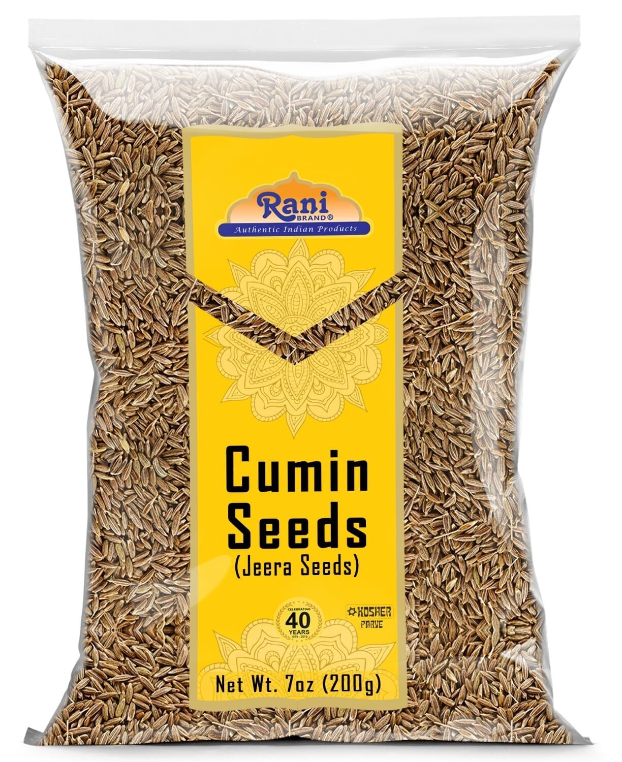 Rani Cumin Seeds Whole (Jeera) Spice 7oz (200g)