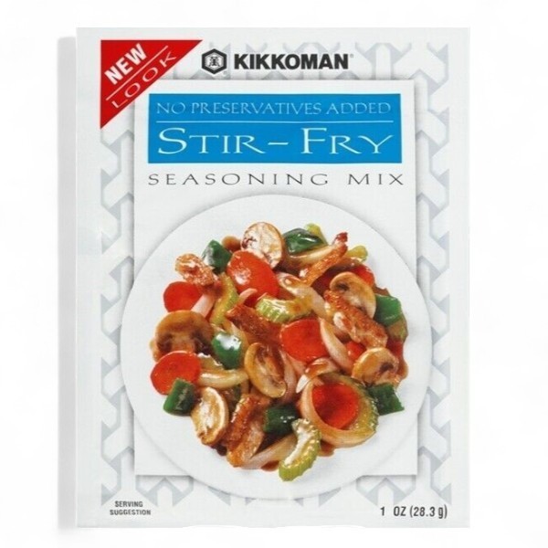 Kikkoman Stir-Fry Seasoning Mix (Pack of 6)