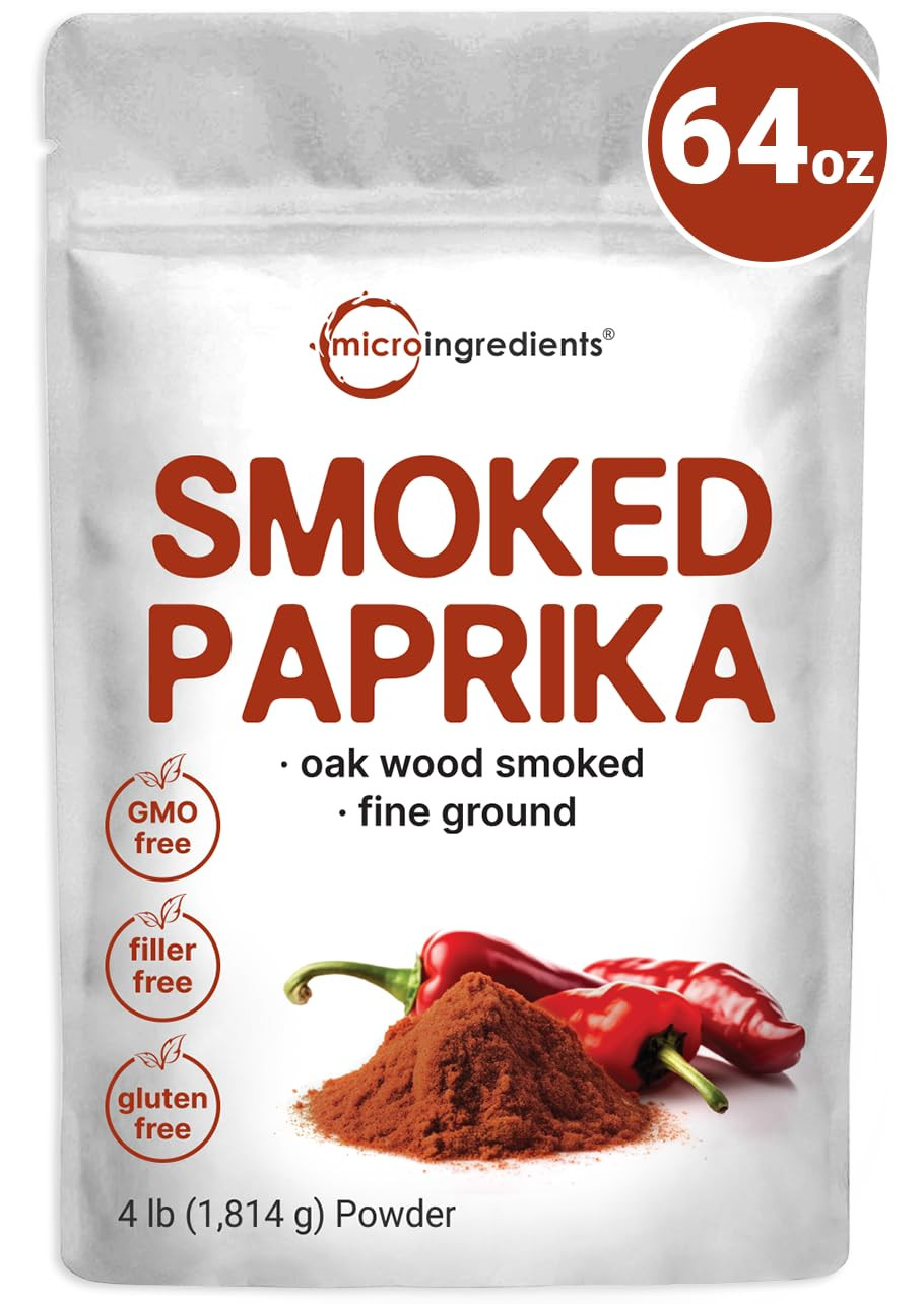 Bulk Smoked Paprika Powder 4lb Oak Wood Spanish Spice