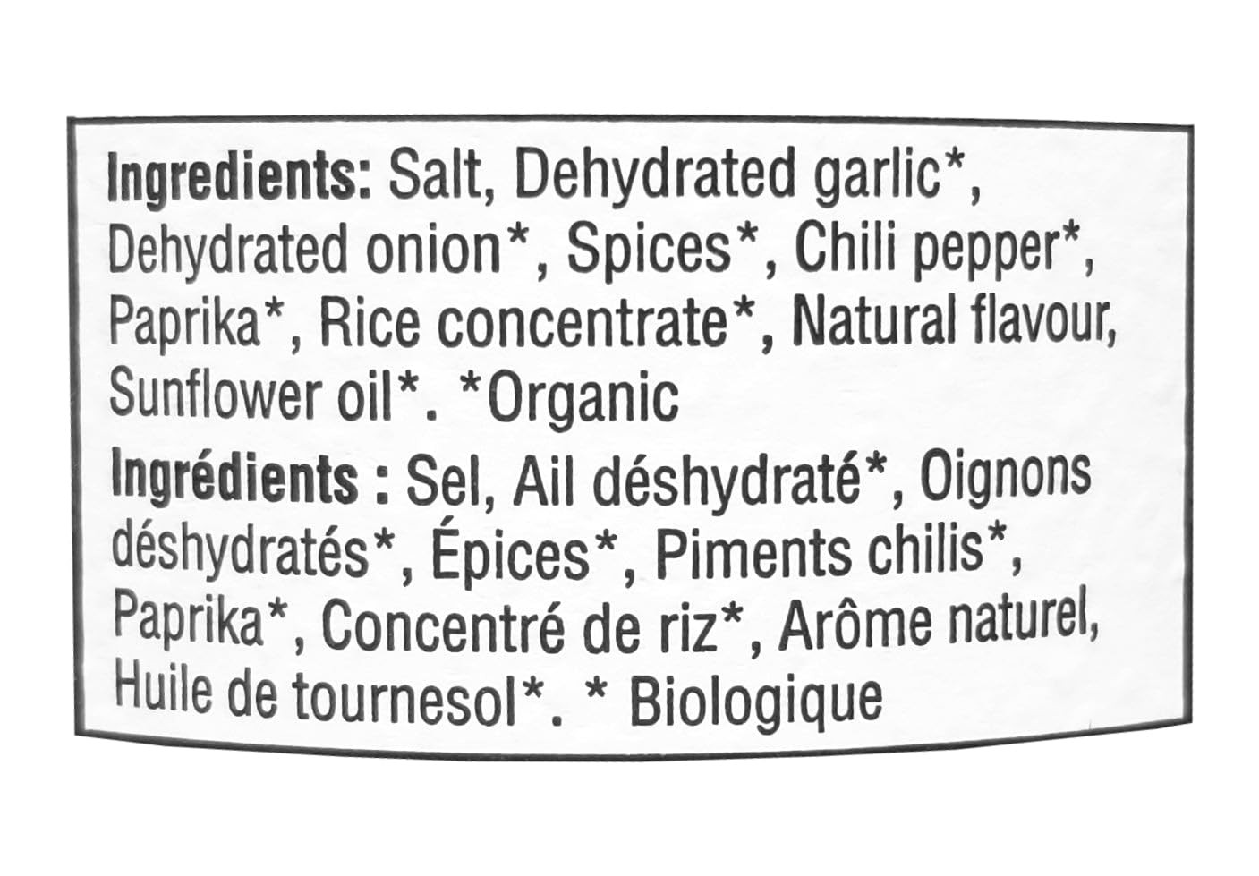 Garlic Seasoning Woodfired Hardwood Smoked Flavor 326g 11.4 oz Shaker