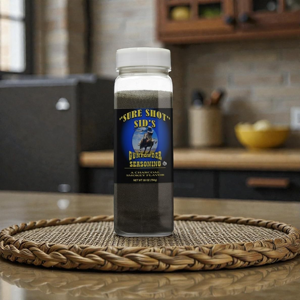Sure Shot Sid’s Gunpowder Seasoning – All-Purpose BBQ 28 Ounce (Pack of 1)
