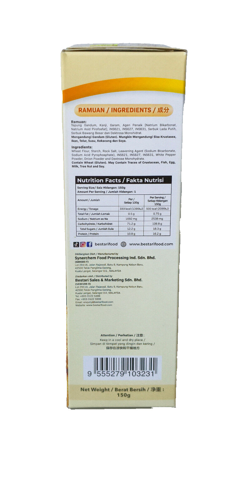 Crispy Frying Flour Mix (Bestari Multipurpose Crispy Frying Mix)