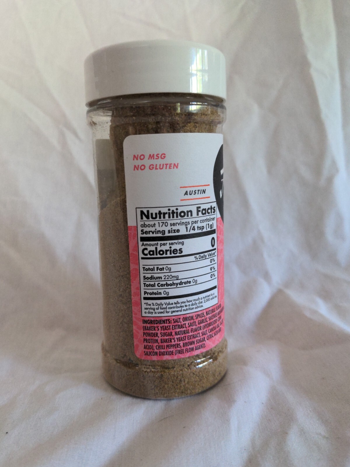 Franklin’s Barbecue Steak Rub Spice Seasoning 6 Ounce Shaker