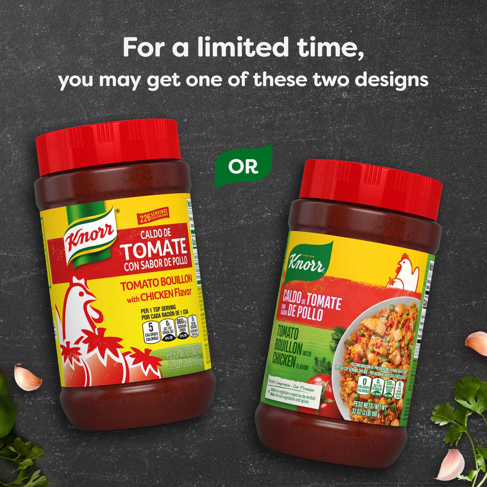 Granulated Tomato with Chicken Bouillon Powder