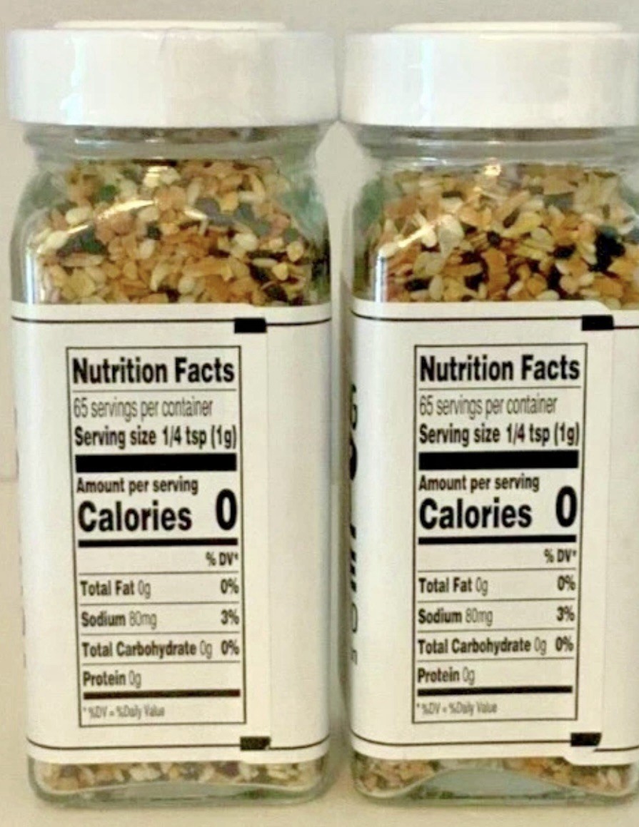 2 PACK Trader Joe’s Everything but The Bagel Seasoning Blend Exp 05/26