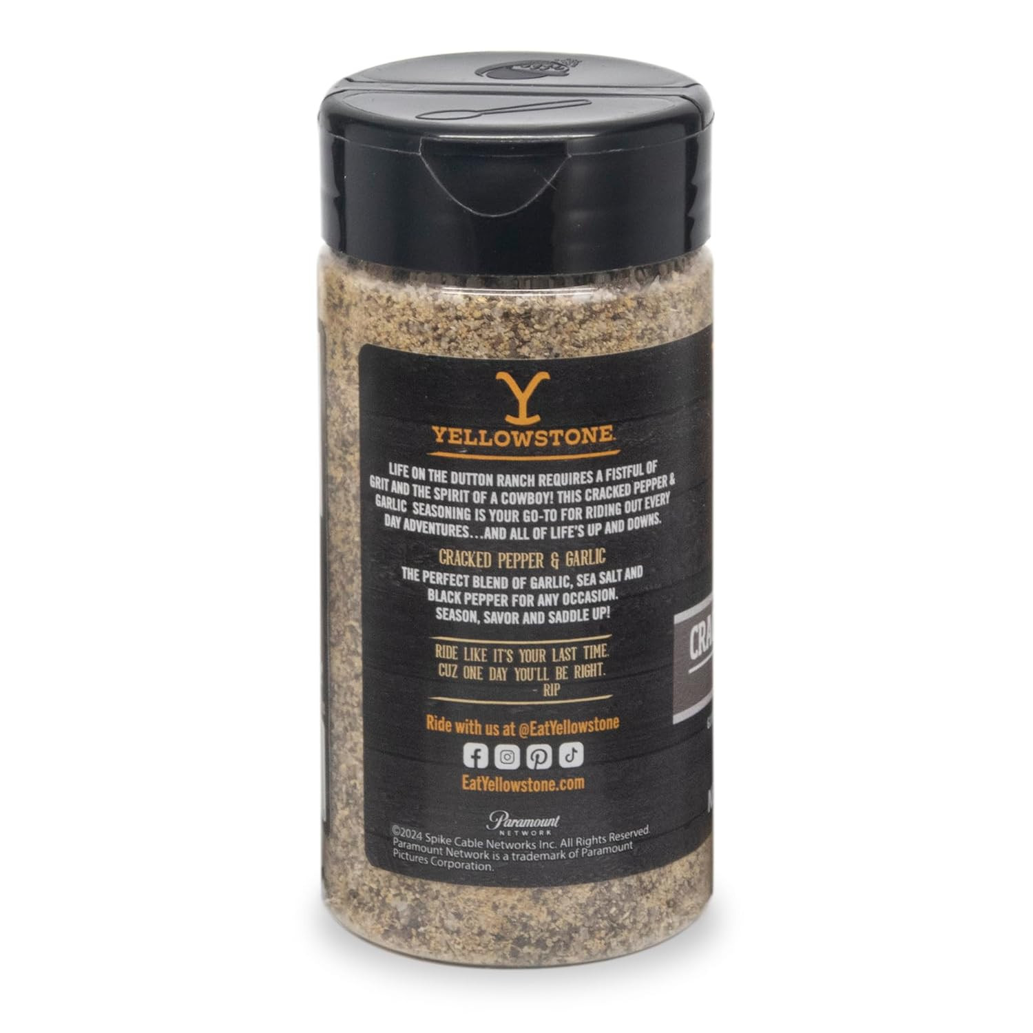 Cracked Pepper Garlic Seasoning & Rub 5.9 Oz