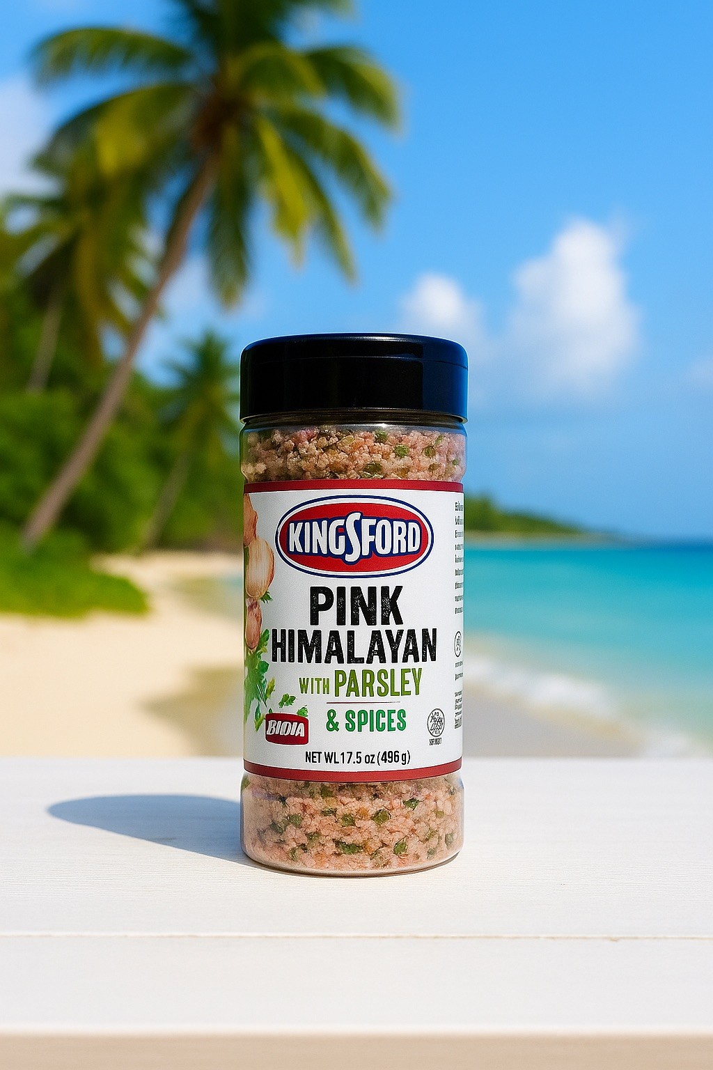 Kingsford Pink Himalayan Grilling Salt With Parsley & Spices (Badia) (5.75 Oz)