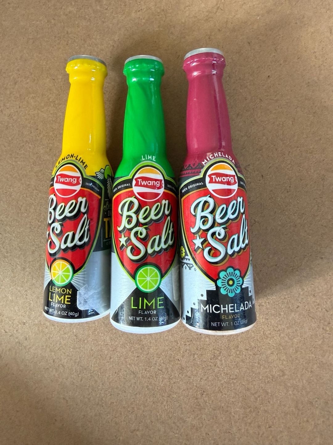 Twang Beer Salt 3-Flavor Variety Pack (Lemon-Lime, Lime, and Michelada)