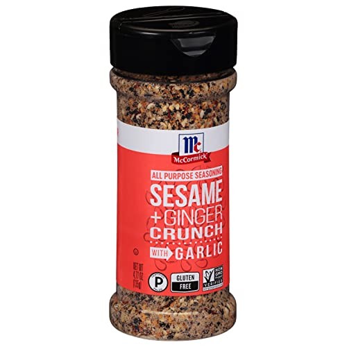 McCormick Sesame and Ginger Crunch with Garlic All 4.77 Ounce (Pack of 1)