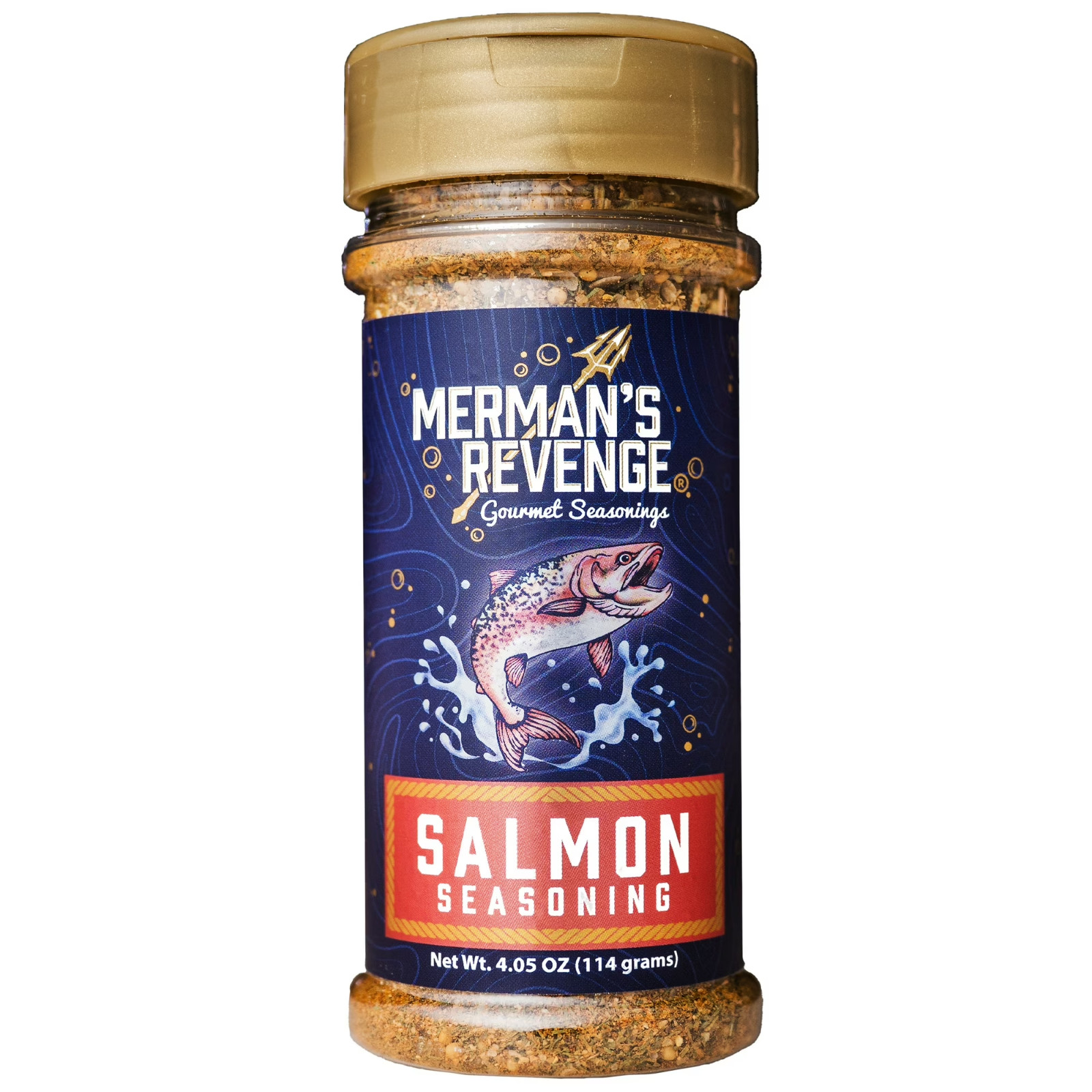 Pack of 3 Salmon Seafood Seasoning Blend, 4.05 oz Shaker Bottles Free Shipping..