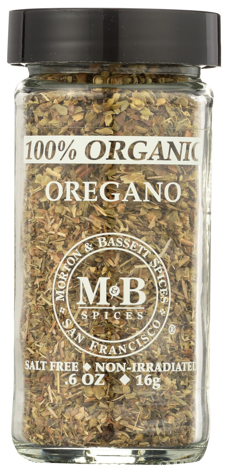 Organic Oregano Spice Jar Morton & Bassett 0.6 Oz 6 3 Pack
