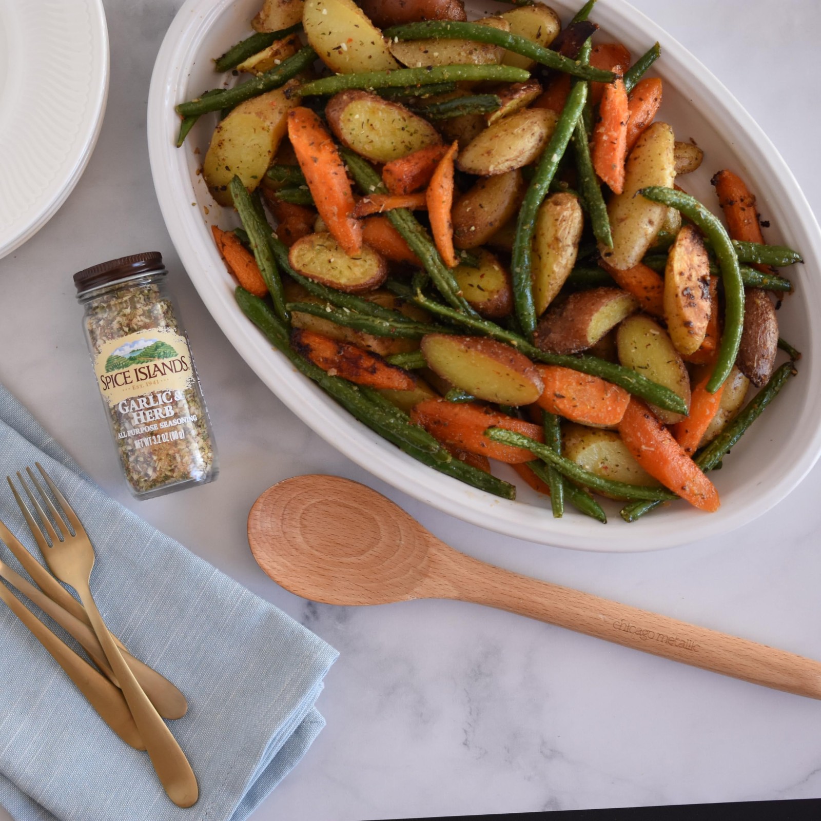 All-Purpose Seasoning Blends Garlic & Herb​ 3.2 Ounce