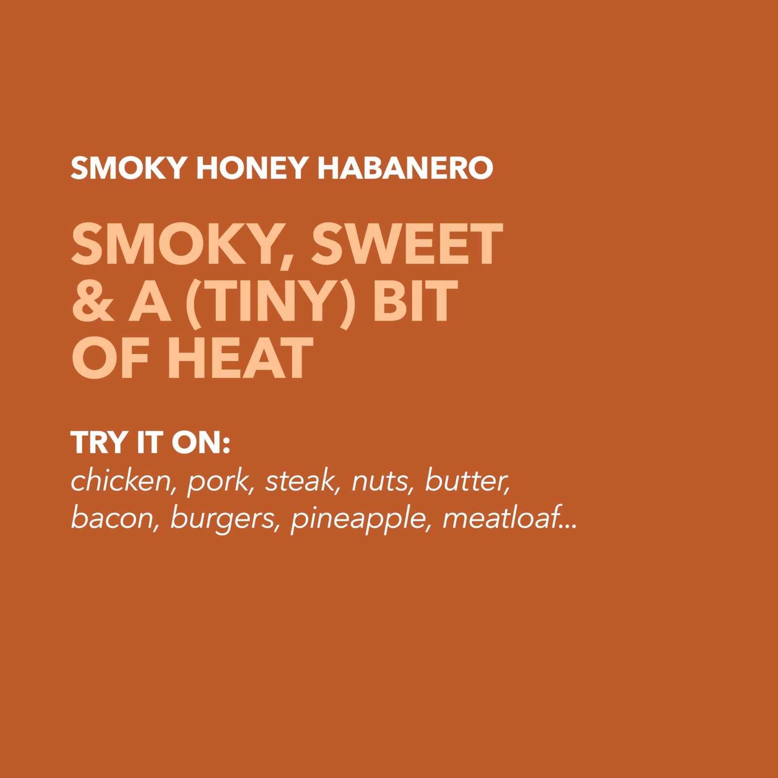 Spiceology Smoky Honey Habanero Seasoning Sweet & Spicy BBQ Rub 5.7 oz