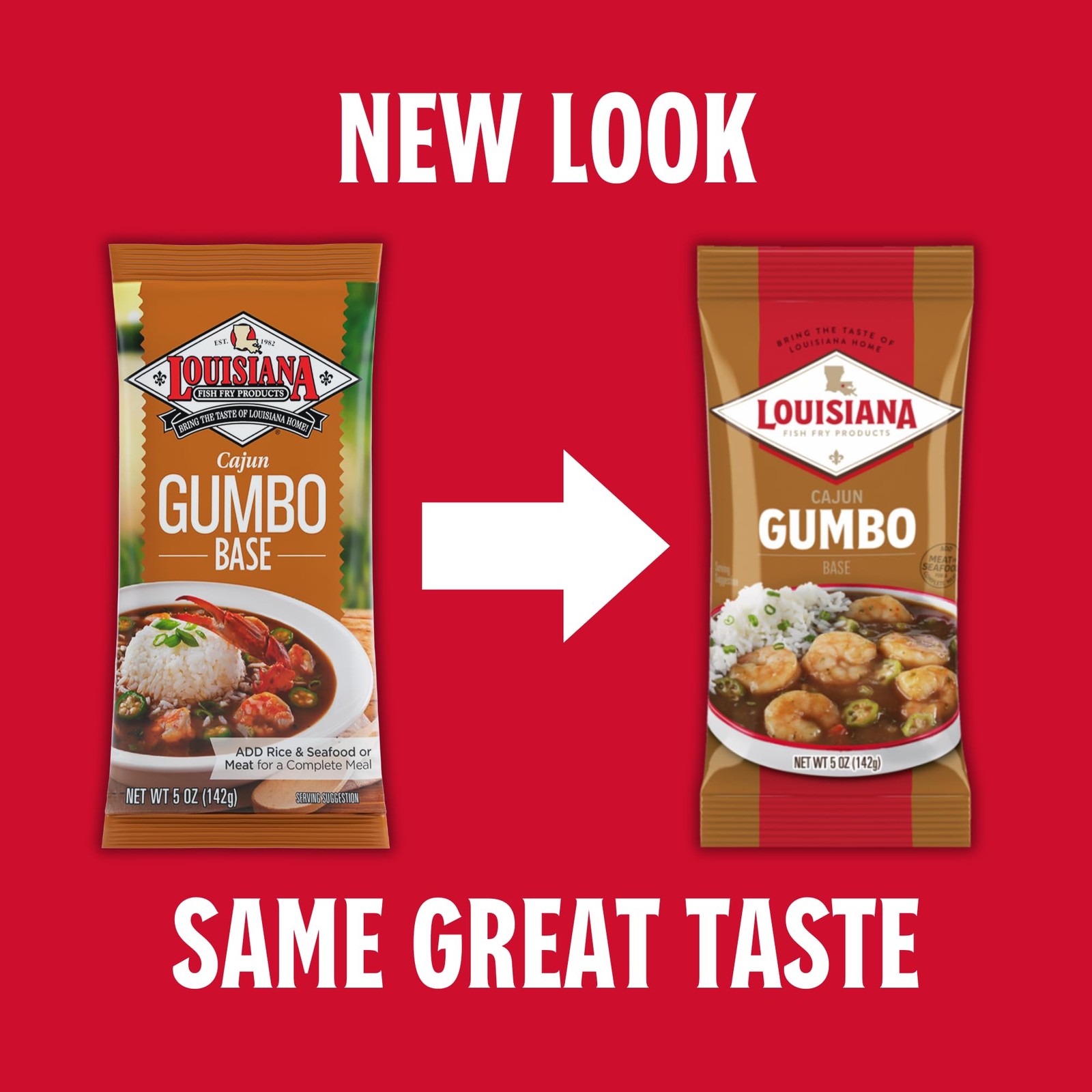 Louisiana Gumbo Base 5 oz. (Pack of 12) – Authentic Cajun Flavor for Deliciou…