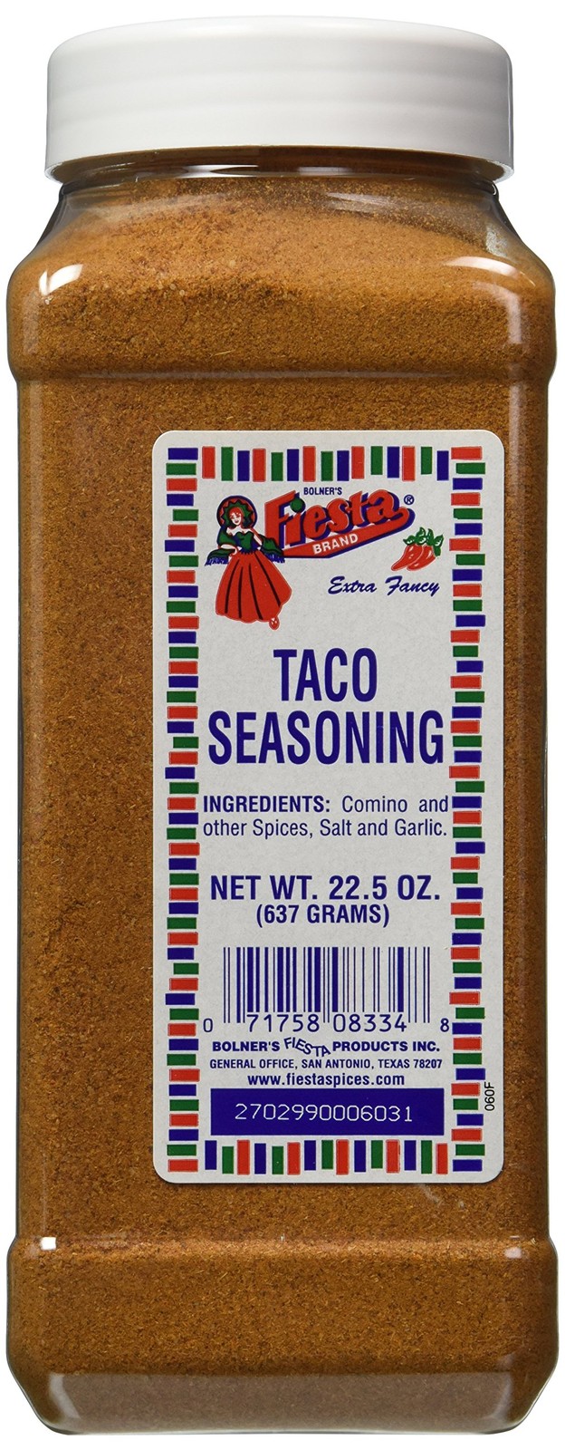 Extra Fancy Taco Seasoning, 22.5 Oz.