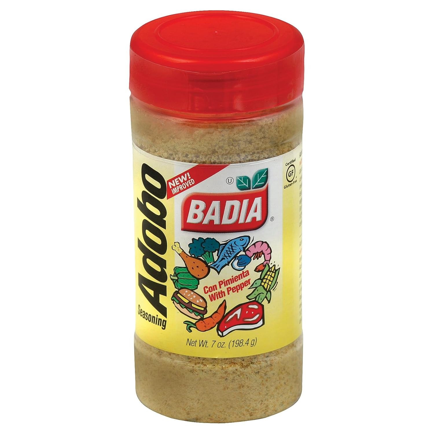 Badia Adobo Seasoning with Pepper, 7 Oz