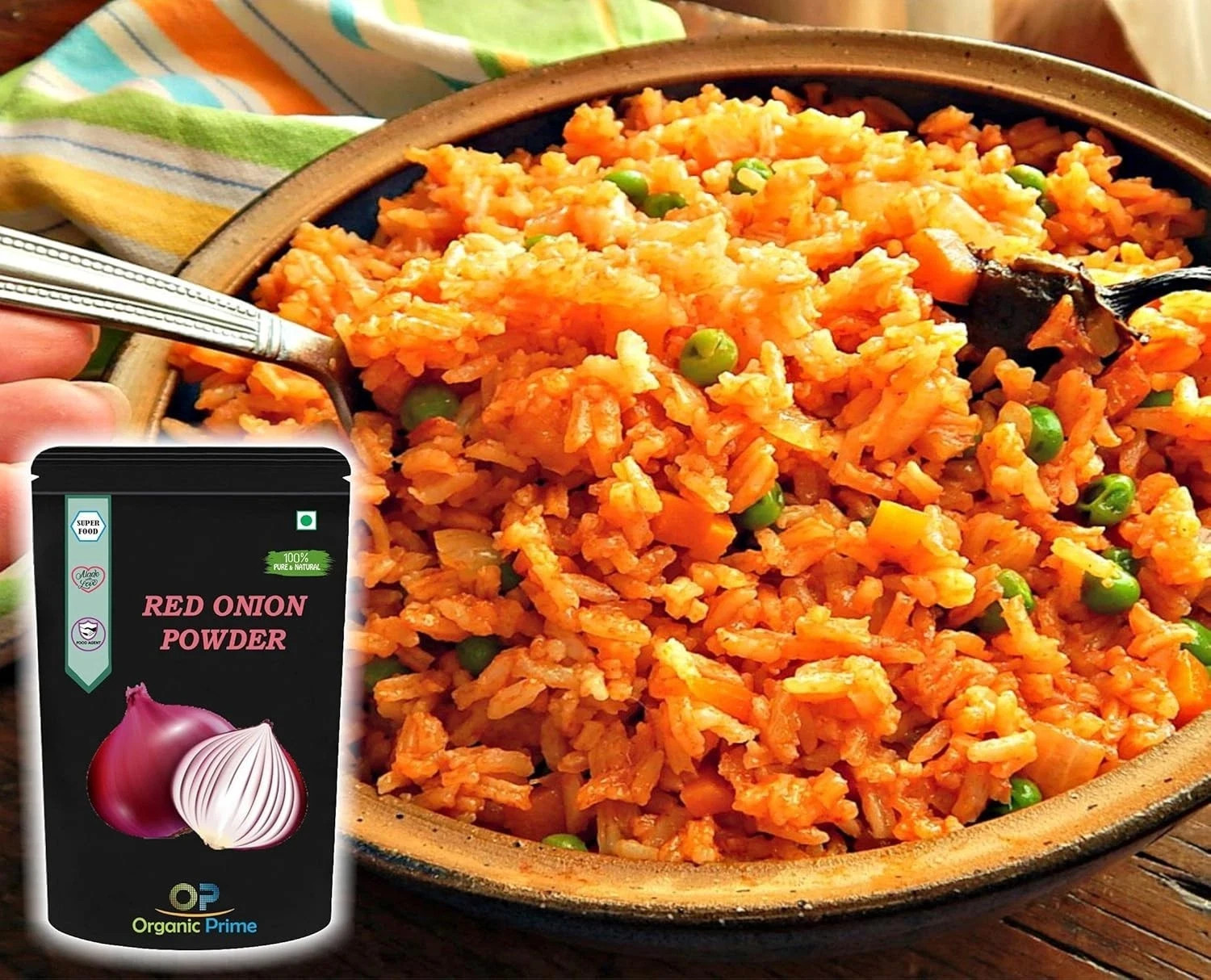 Organic Prime Red Onion Powder 100% Pure Dried Natural Cooking Spice Seasoning