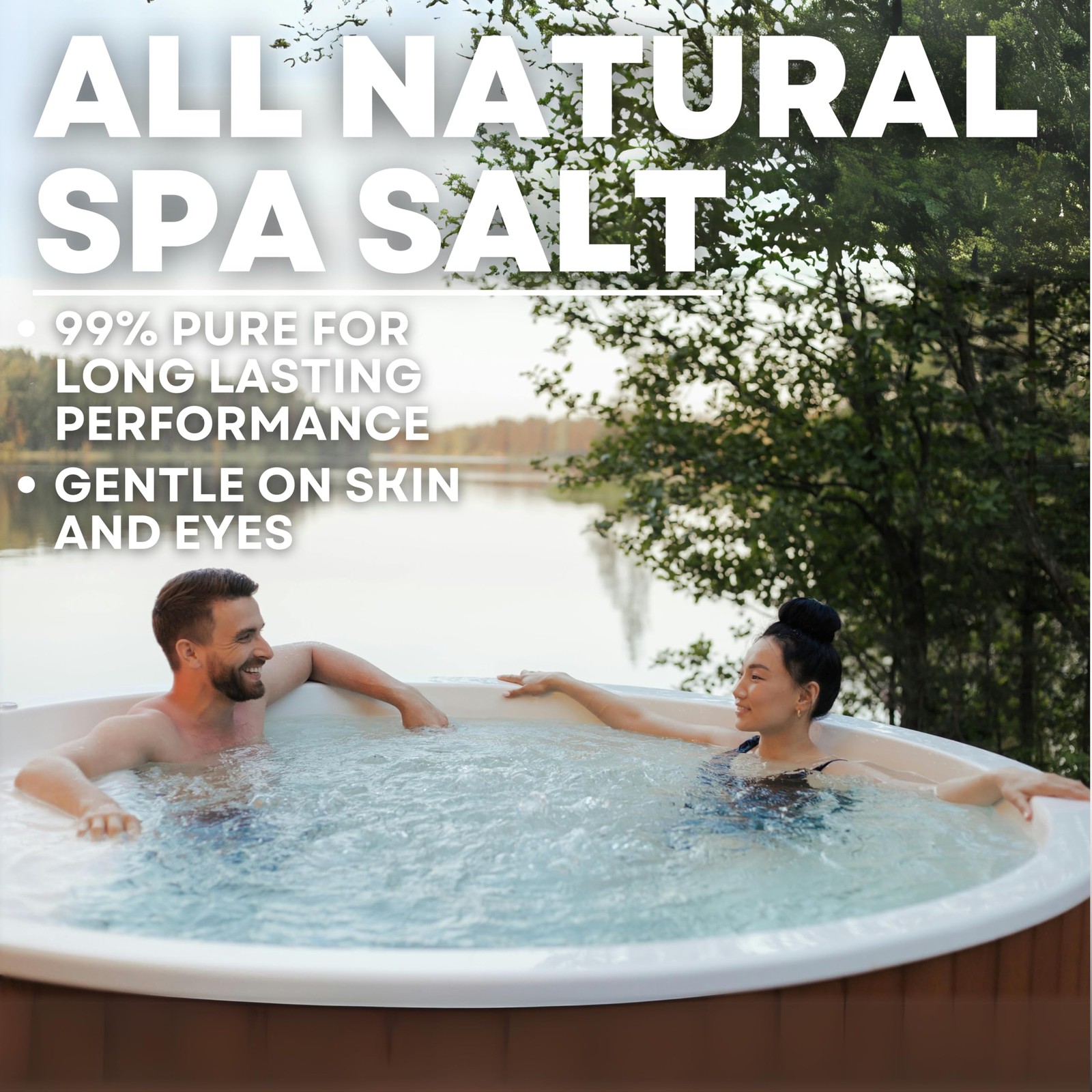 Hot Tub Spa Salt for Water Systems Chlorine Generators, Pool Salt for Hotspr…