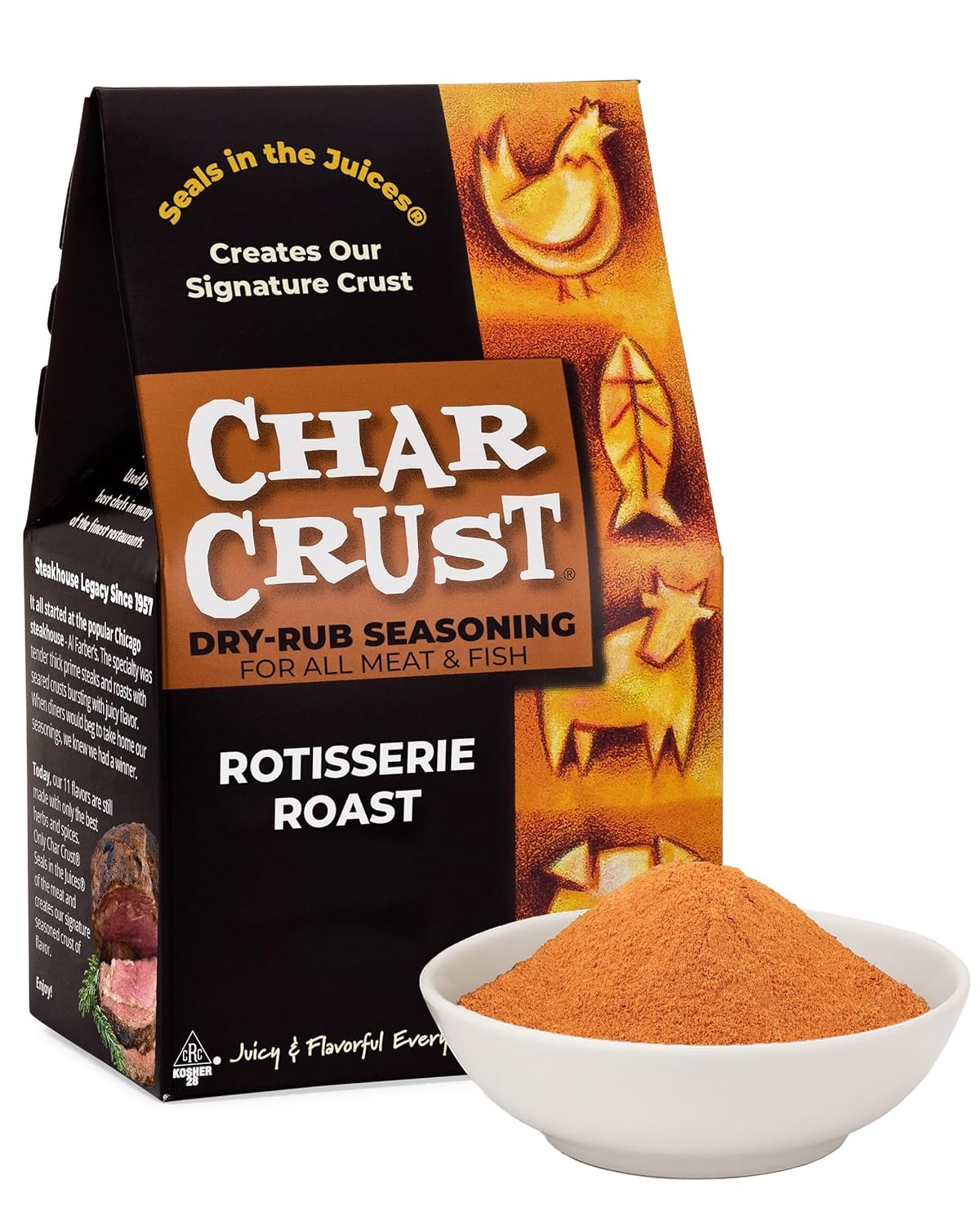 Dry-Rub Seasonings Amazin’ Cajun All-in-one seasonings Perfect Fish Chicken