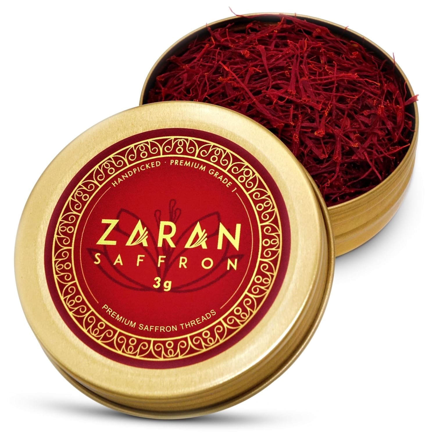 Grade Superior Saffron Threads – 3g Luxury Spice for Culinary Delights
