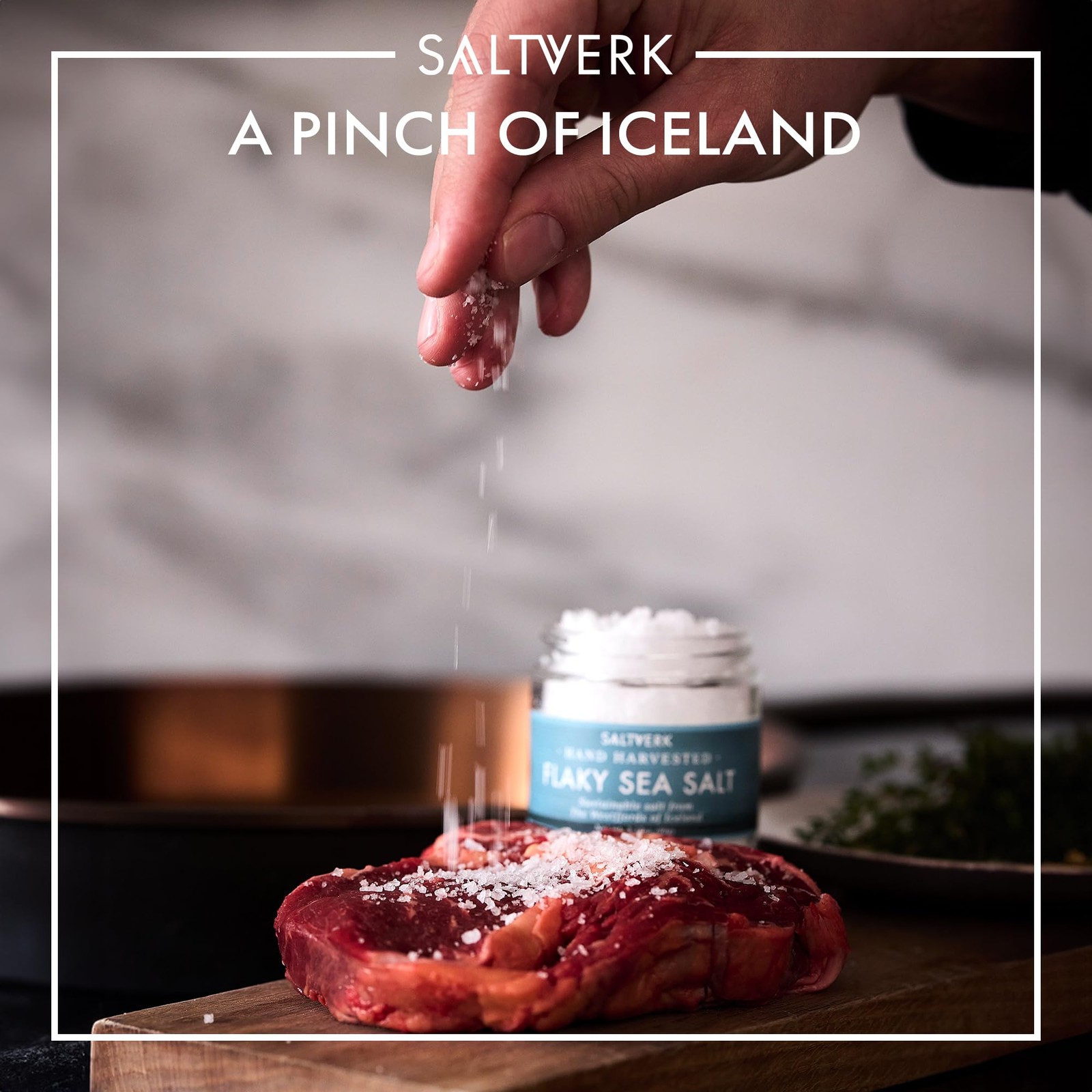 Sea Salt – , Icelandic, Hand Harvested and Sustainably Made – Flaky 3.17 Oz