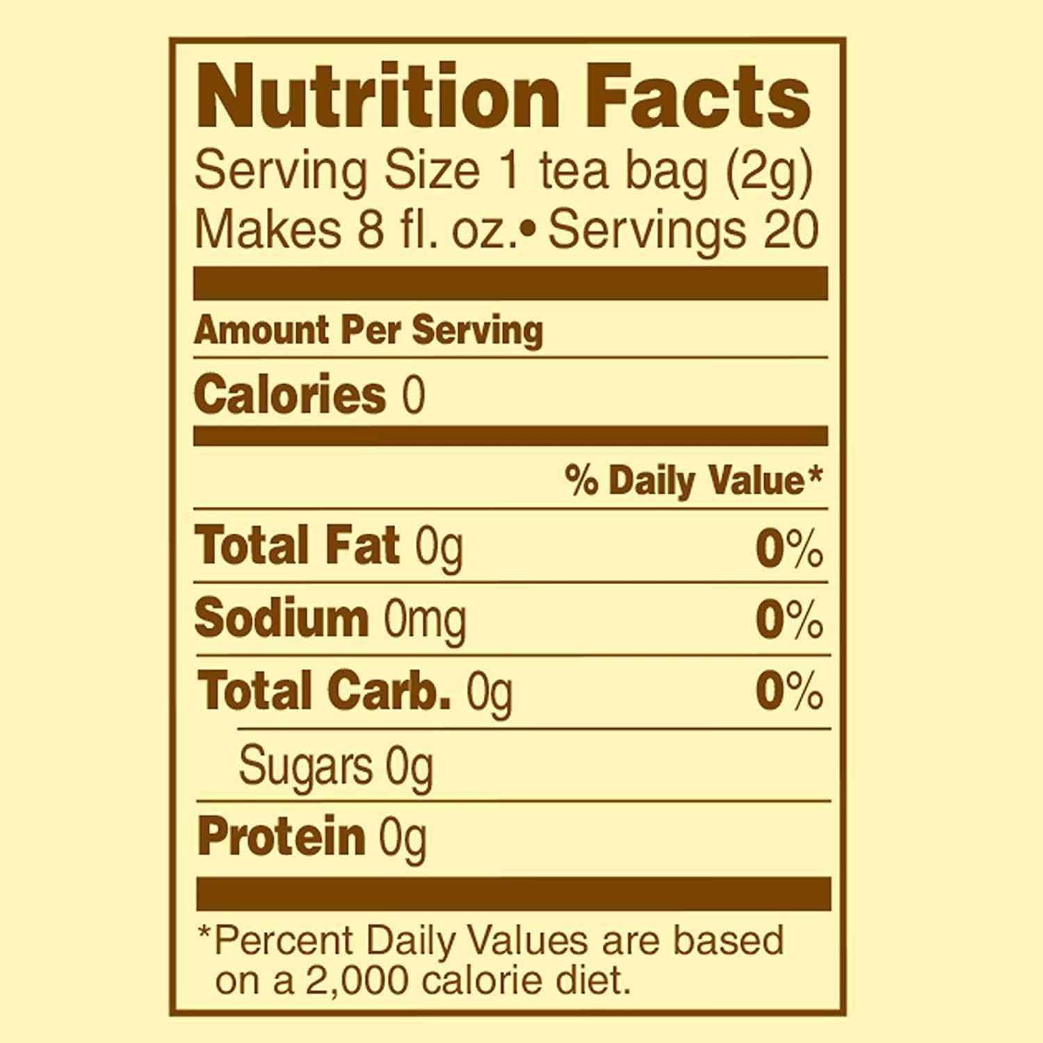 Celestial Seasonings Herb Tea True Blueberry 20 Bag 20 Count (Pack of 2)