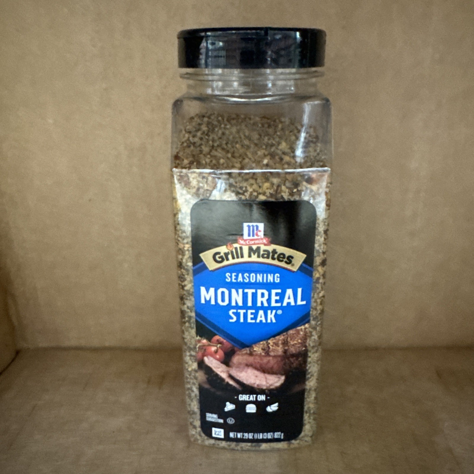 NEW McCormick Grill Mates Montreal Steak Seasoning 29 oz EXP 2-14-23 Gluten FREE