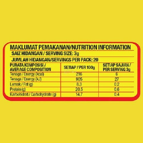 Real Anchovies Maggi Ikan Bilis Stock Upgrade Taste Dishes from 2 Packs 12 Cubes