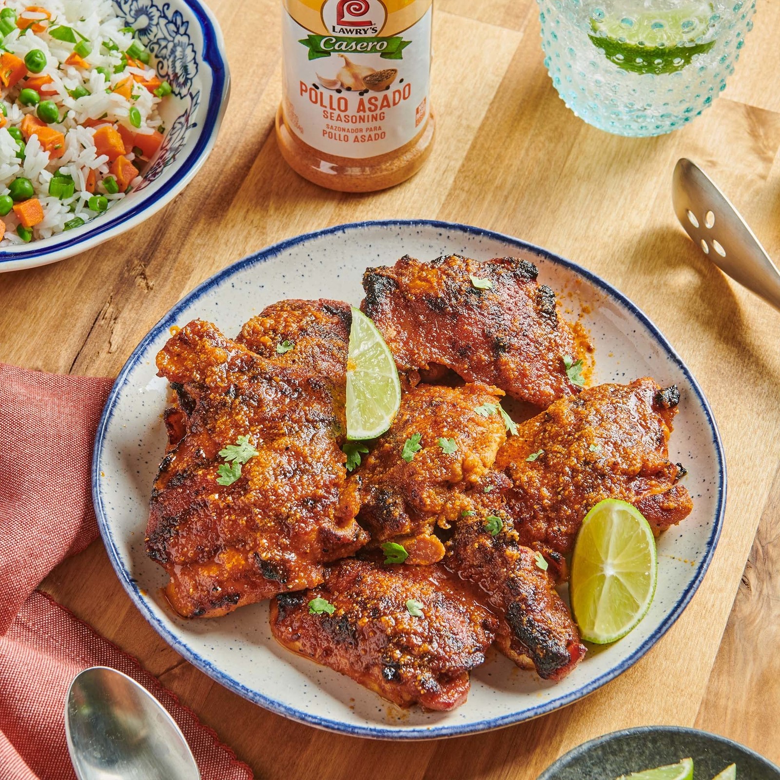 Lawry’s Casero Pollo Asado Seasoning Good on Pork or Fish, 12.5 oz