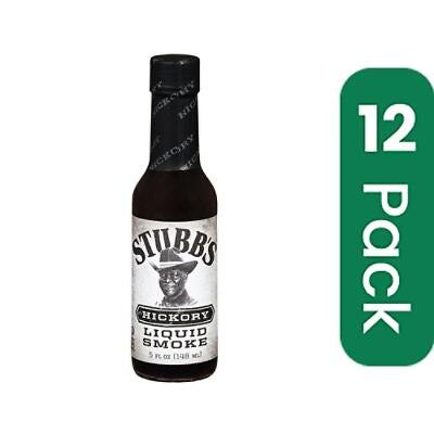 Stubbs Liquid Smoke Hickory 5 oz (Pack of 12)