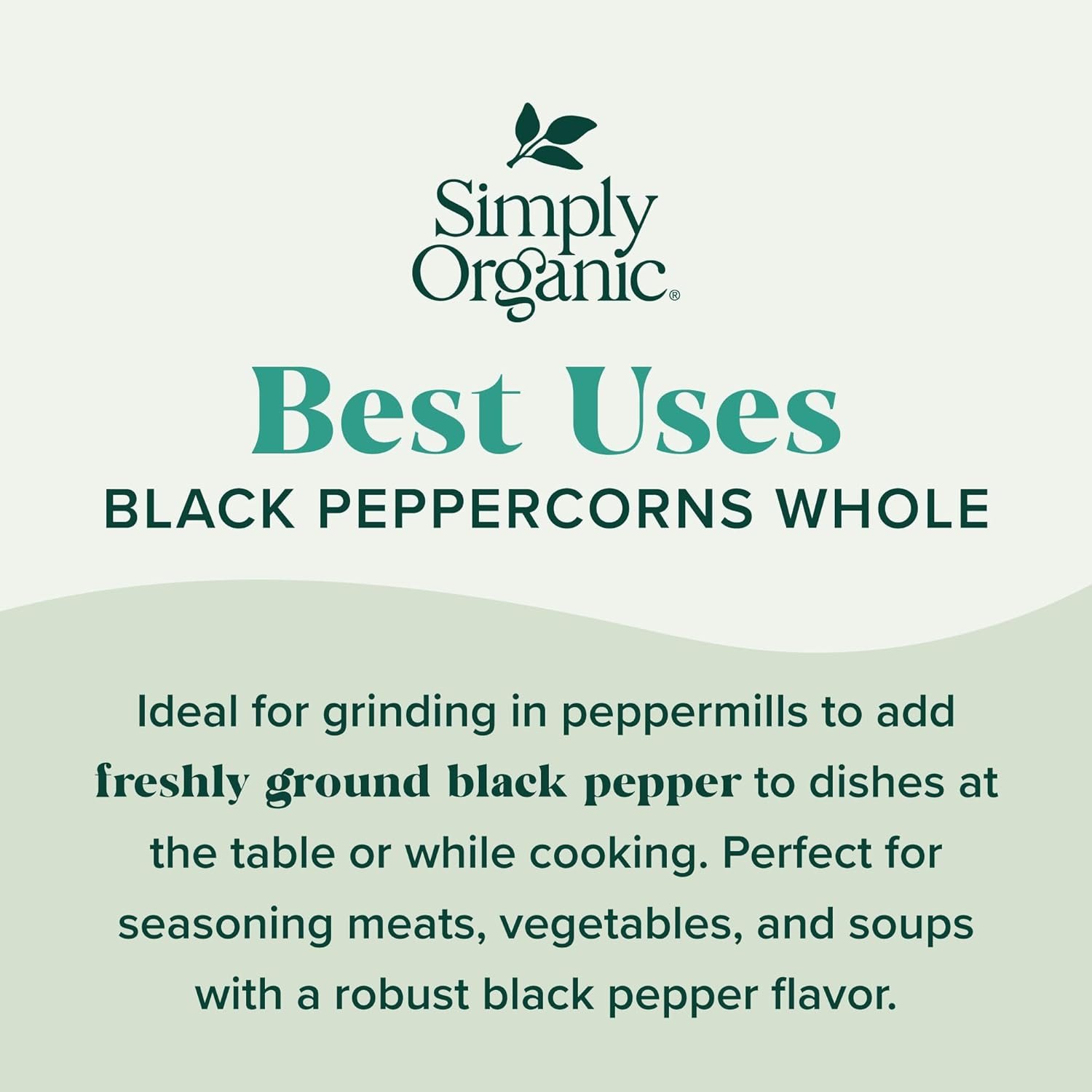 , Black Peppercorns, 2.65 Oz