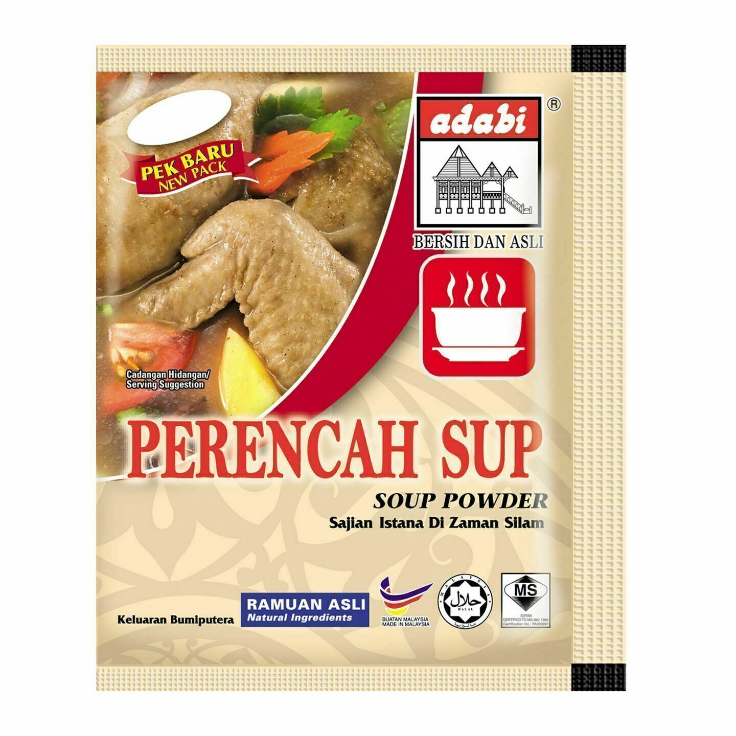 Adabi Sup Bunjut Ribs Fish Malaysia Soup Spices | Vegetables Mee Soup Powder Mix