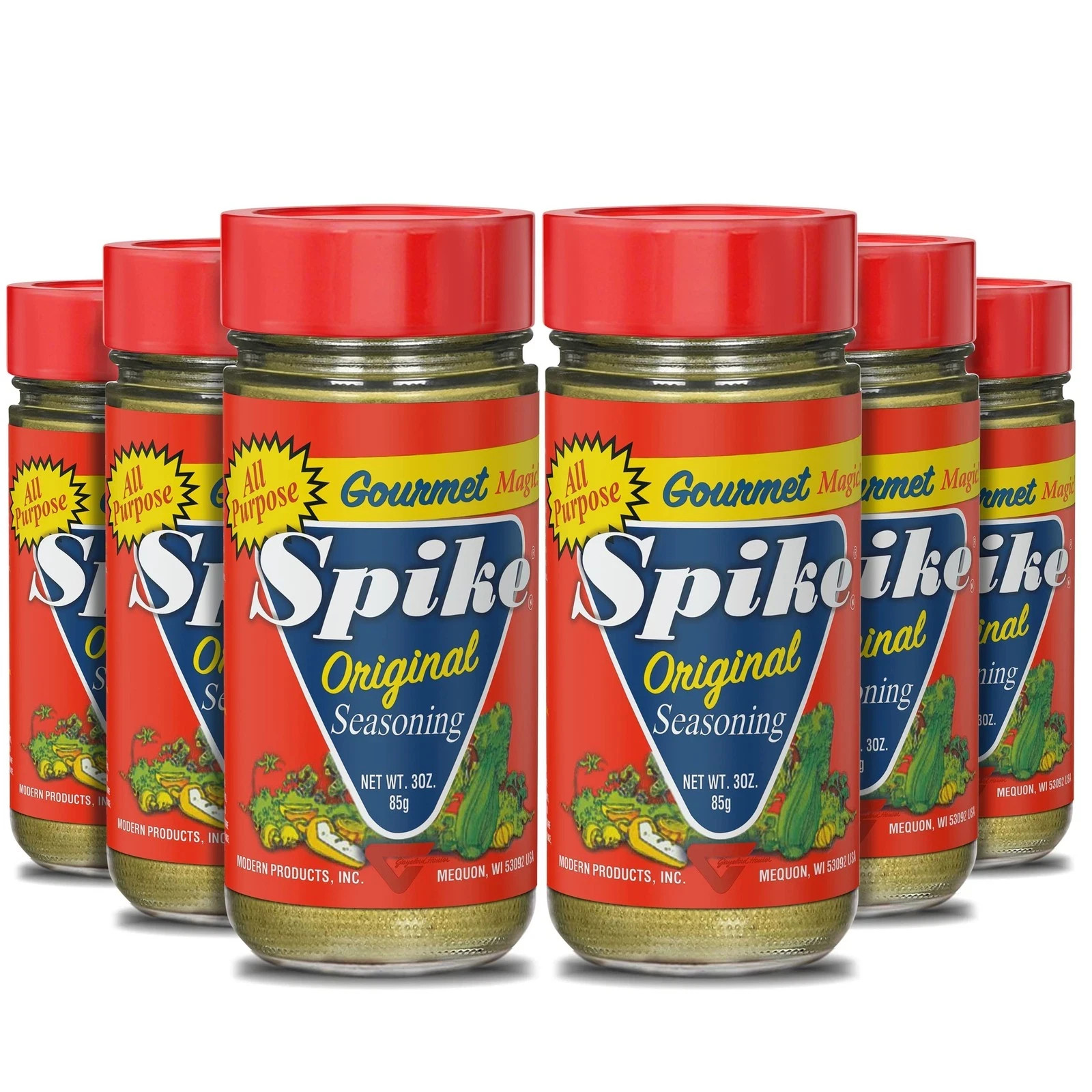 Spike Original All-Purpose Seasoning, All Natural, Low Sodium, No Sugar, No …