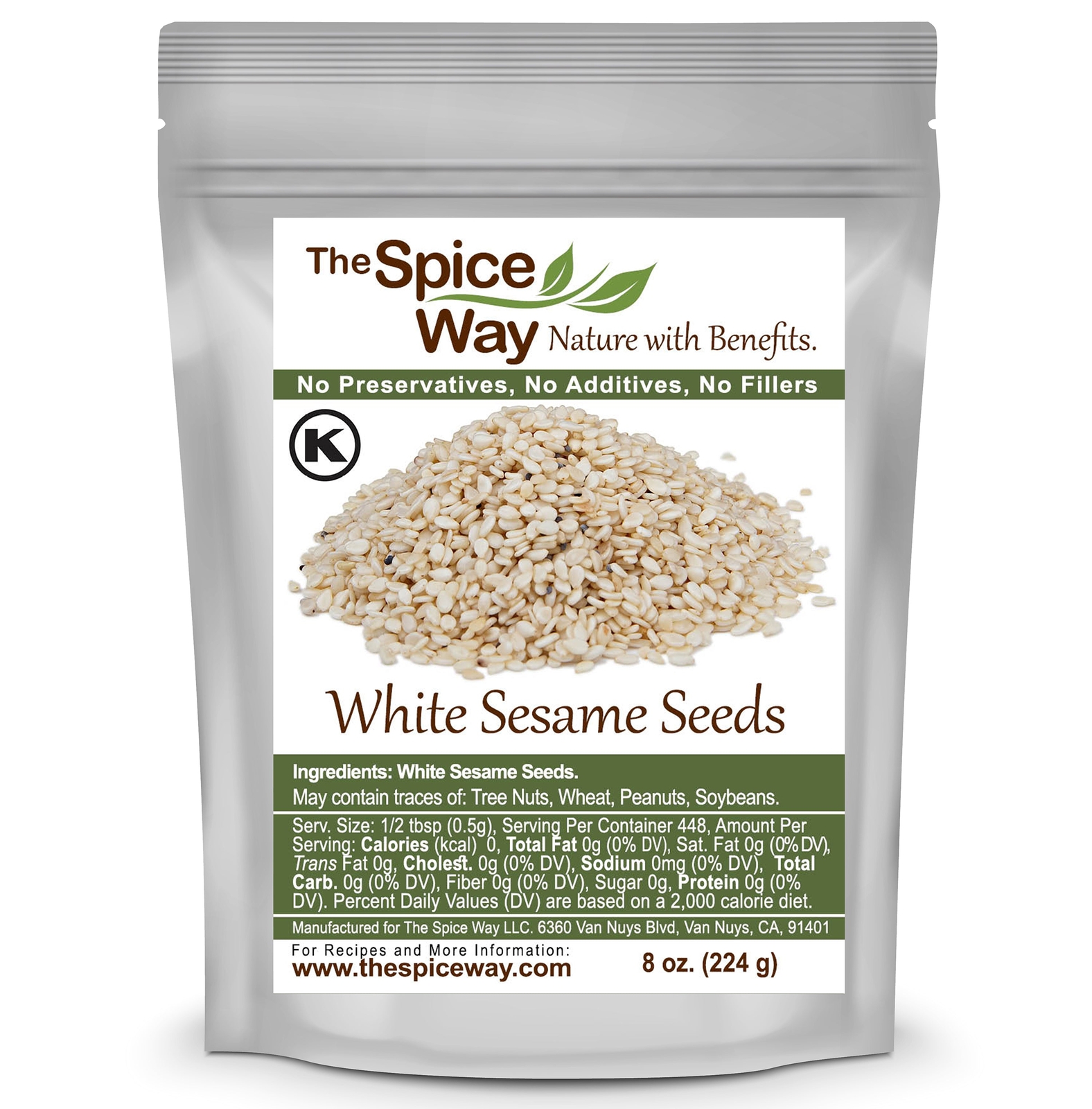 The Spice Way White Sesame Seeds
