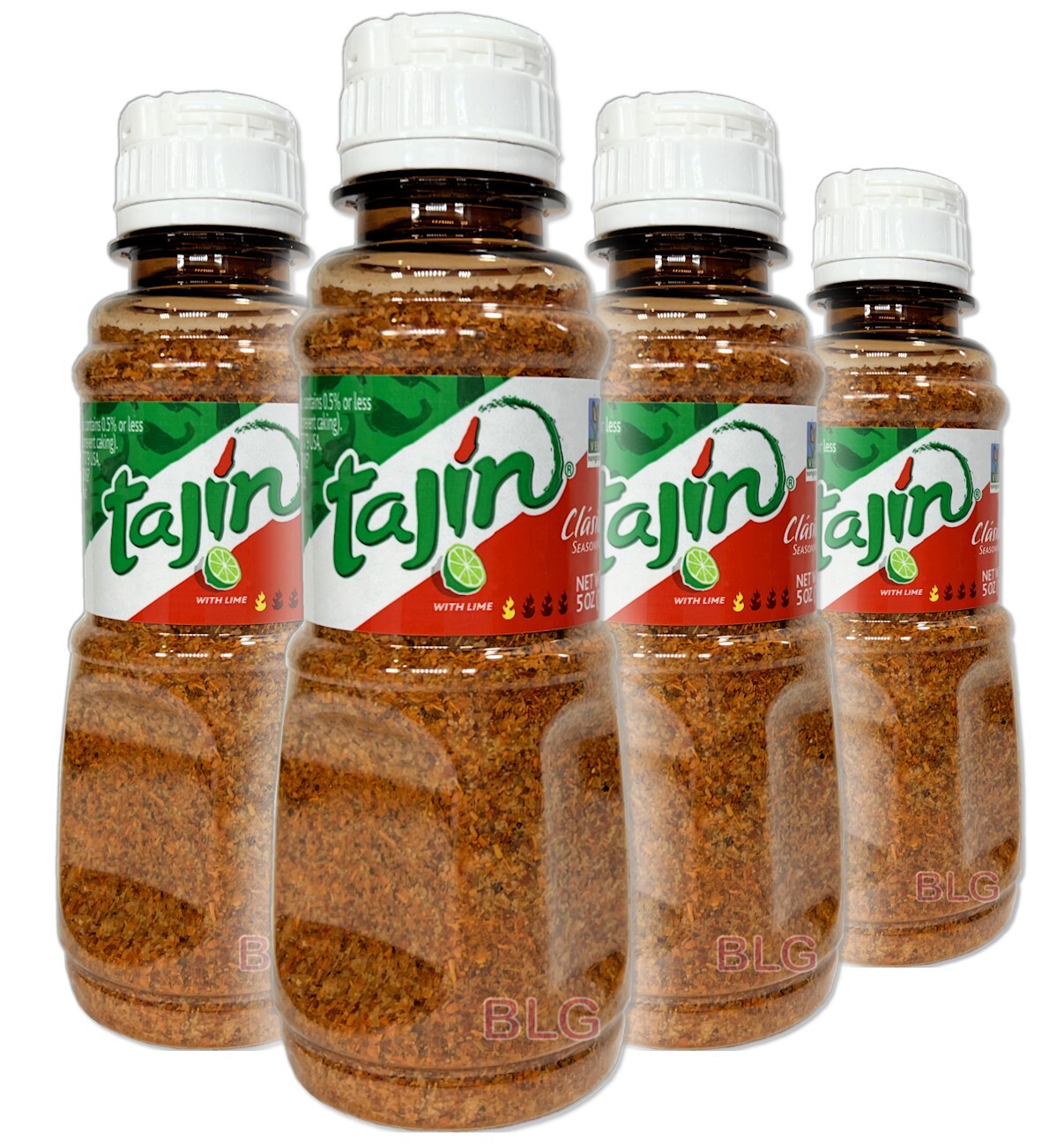 TAJIN SEASONING Food Snack Clasico Chile Powder Fruit Veggies Cooking 5oz 4-Pack