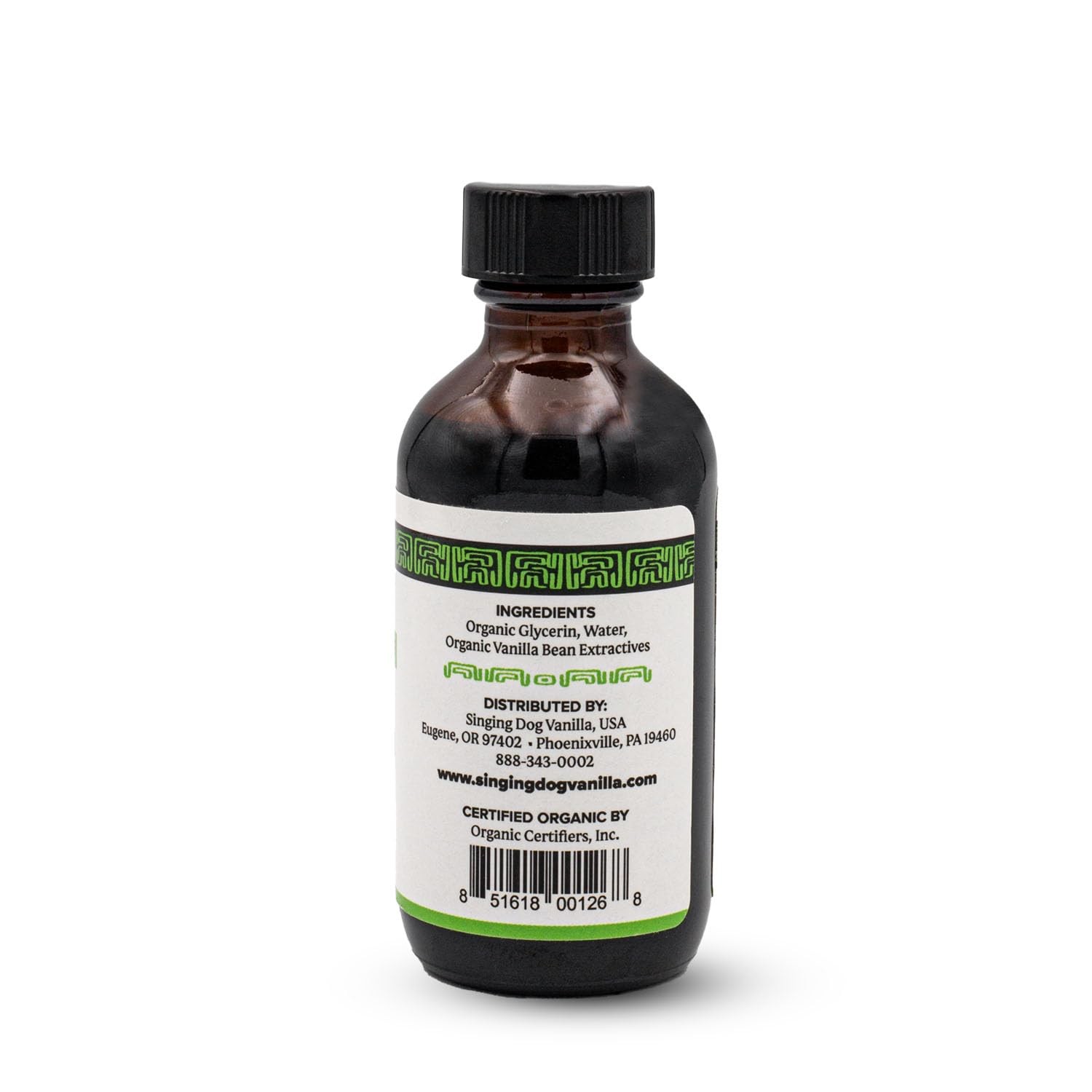 Pure Vanilla Flavor, Alcohol-Free, 2 fl oz – Real Vanilla Beans, Glycerin-Bas…