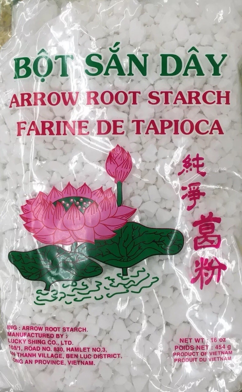 Arrow Root Starch Non GMO 16oz (454g) Thickening Agent Kuzu Kudzu Kuzuko Flour