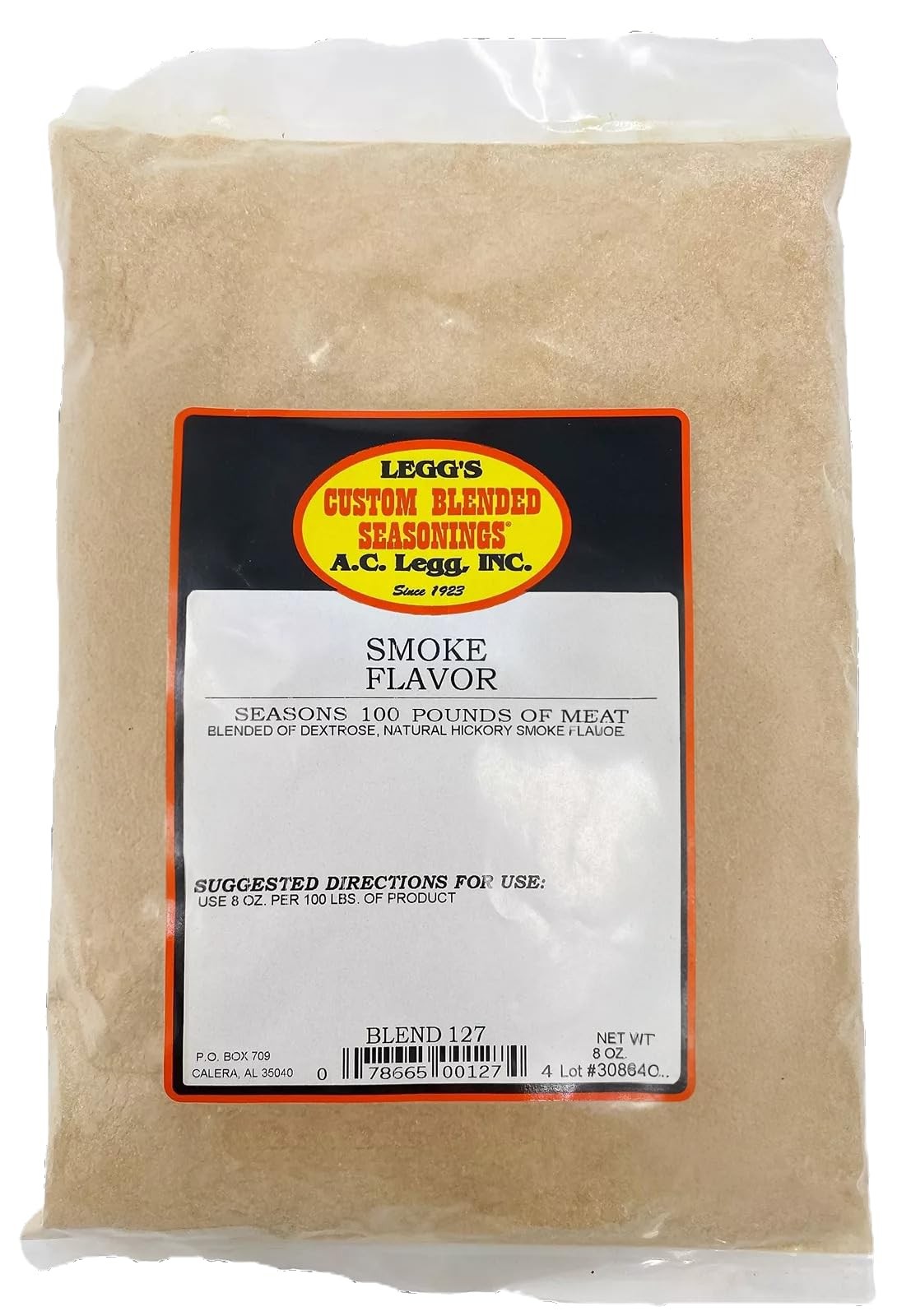 Inc – Smoke Flavor Seasoning – 8 ounces for up to 100 pounds of meat