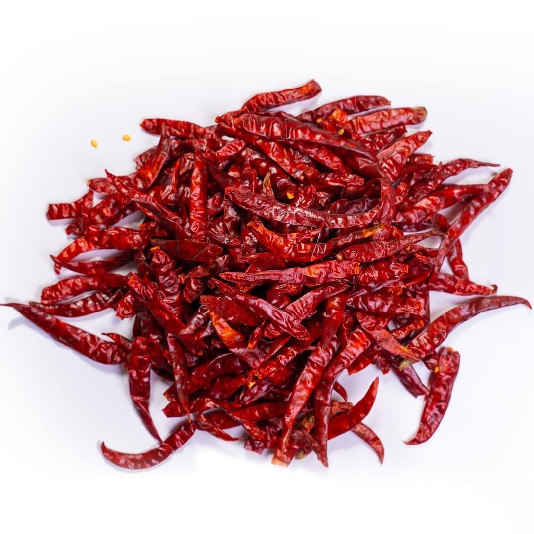 Dried Arbol Chili Peppers (Chile de Arbol) WT: 2 OZ-4 OZ-8 OZ-12 OZ-1 LB