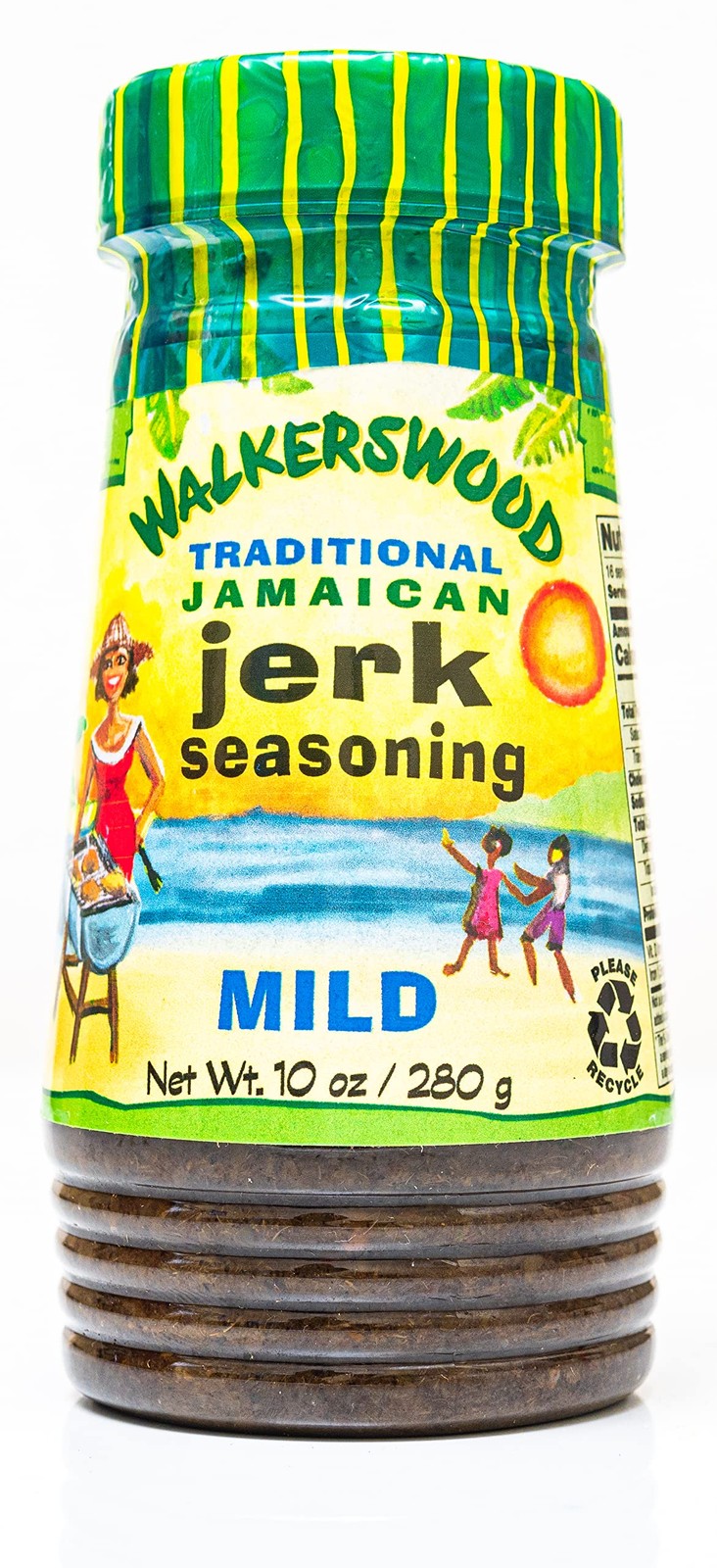 Walkerswood Traditional Jamaican Jerk Seasoning, 10 Ounce (Pack of 1), Mild
