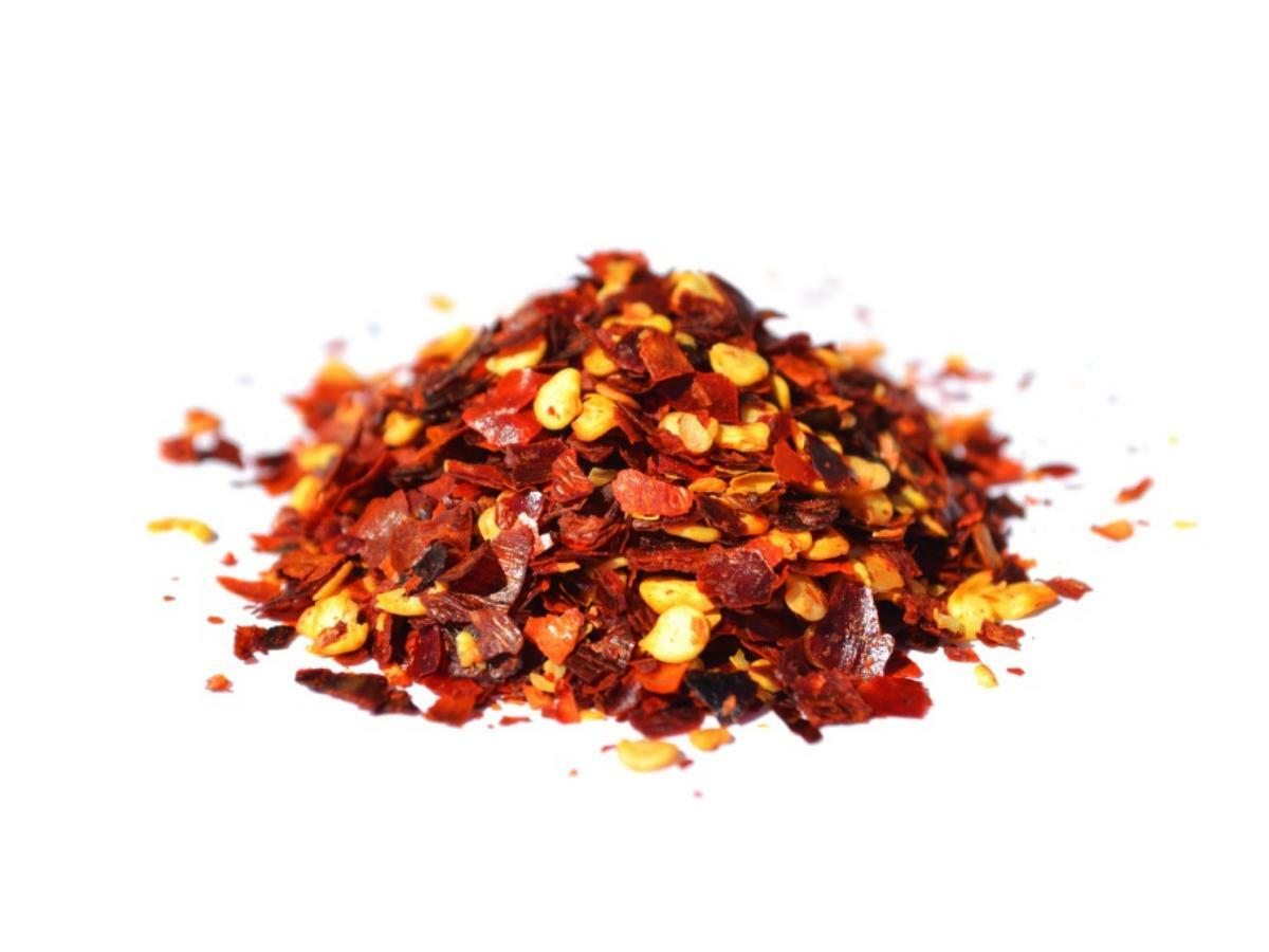 Crushed Red Pepper Hot Spicy Chilli Seasoning Grown in India Packed USA 4 x 283g