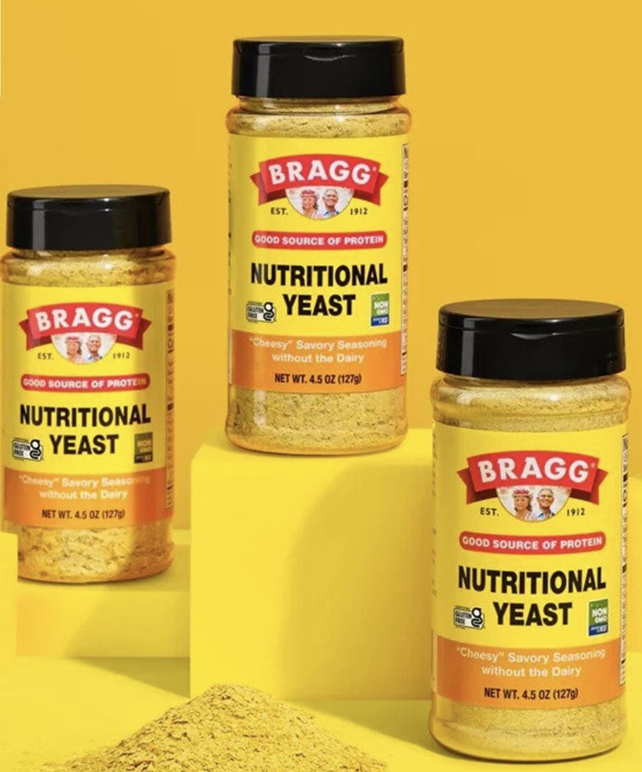 BRAGG Nutritional Yeast Good Source Of Protin Cheesy Savory Seasoning 127gr