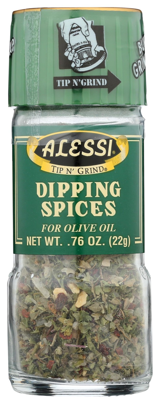 Alessi Herb & Seasoning Grinder, Dipping Spices for 0.76 Ounce (Pack of 1)