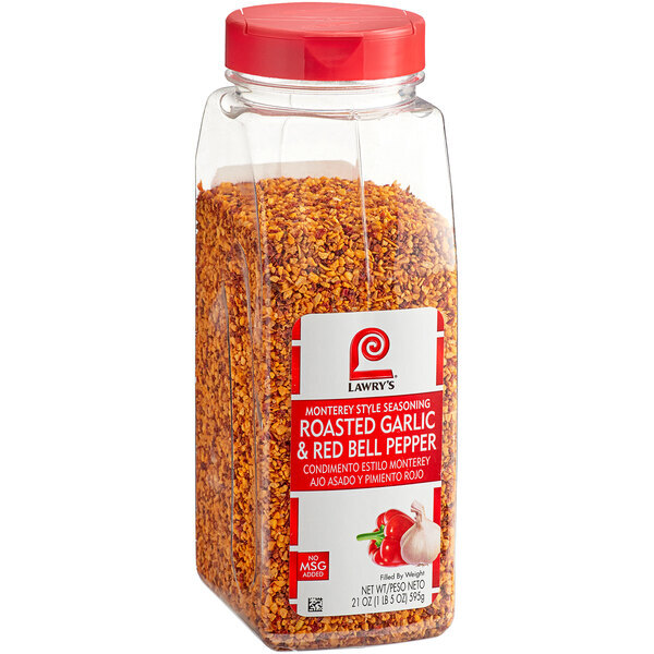 Lawry’s 21 oz. Roasted Garlic and Red Bell Pepper Monterey-Style Seasoning