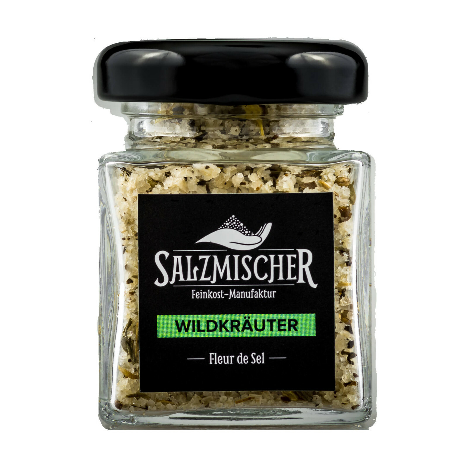 Elegant Gift Set With 2X 35G Chocolate & Wild Herbs Fleur De Sel Salt Mixture