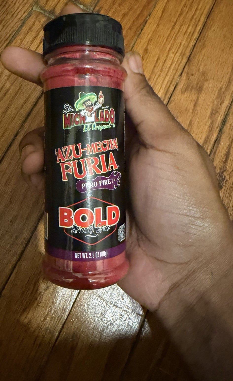 Sr. Michilado El Original AZU-MECHA FURIA BOLD Spice & Spicy Powder 2.8 oz