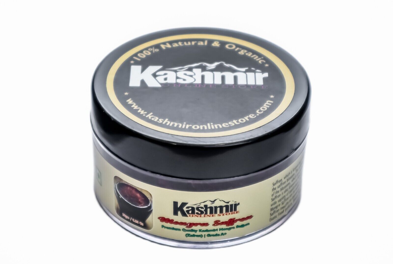 A+Grade Premium Quality Red Kashmiri Saffron Original Pure 10Gm Kesar Spice Box.